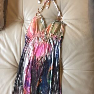 Halter maxi dress